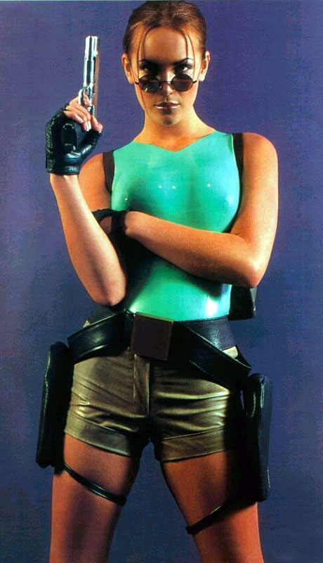 Lucy Clarkson alias Lara Croft