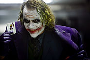 Heath Ledger as the Joker